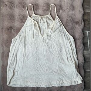 White Madewell tank top, size large